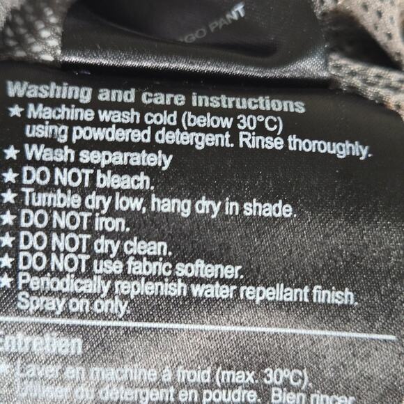 Burton DryRide Men's Snowboarding Pants. Size XL. Black - Picture 10 of 12